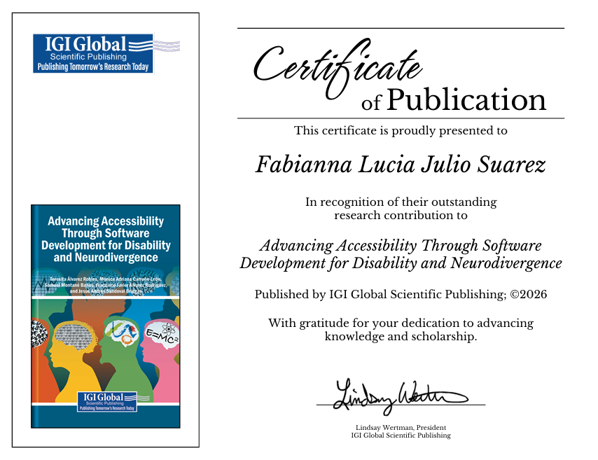 IGI Global Scientific Publishing certification